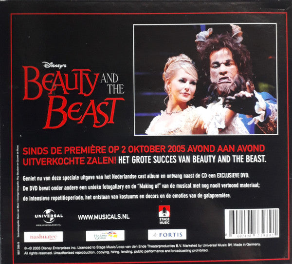 Originele Nederlandse Cast "Beauty and The Beast" : Beauty and The Beast - Het Originele Nederlandse Cast Album (CD, Album + DVD)