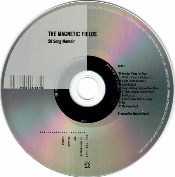 The Magnetic Fields : 50 Song Memoir (5xCD, Album, Promo)