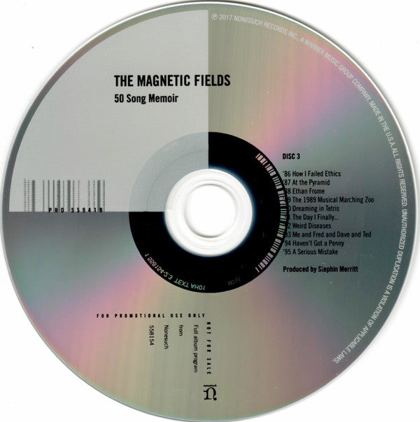 The Magnetic Fields : 50 Song Memoir (5xCD, Album, Promo)
