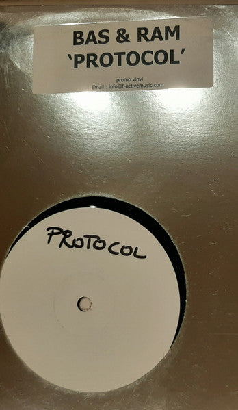Bas & Ram : Protocol (12", Promo, W/Lbl)