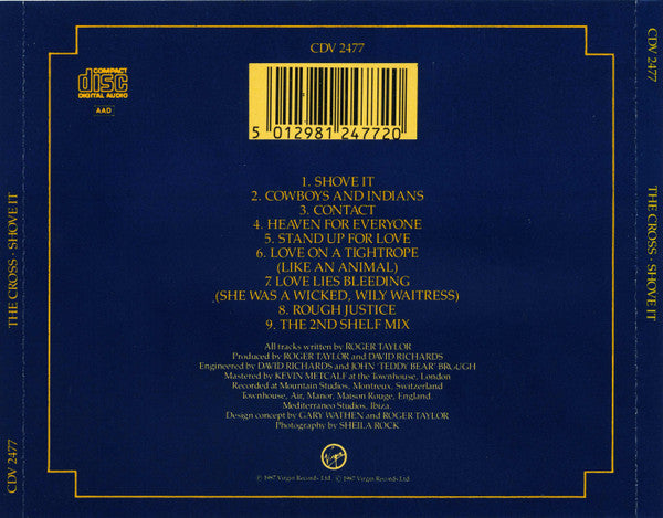 The Cross (3) : Shove It (CD, Album)
