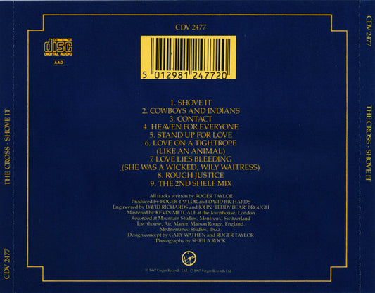 The Cross (3) : Shove It (CD, Album)