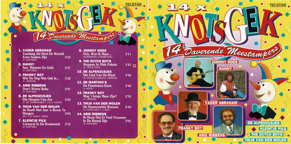 Various : 14x Knotsgek (CD, Comp)