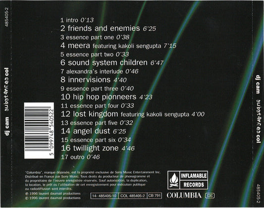 DJ Cam : Substances (CD, Album)