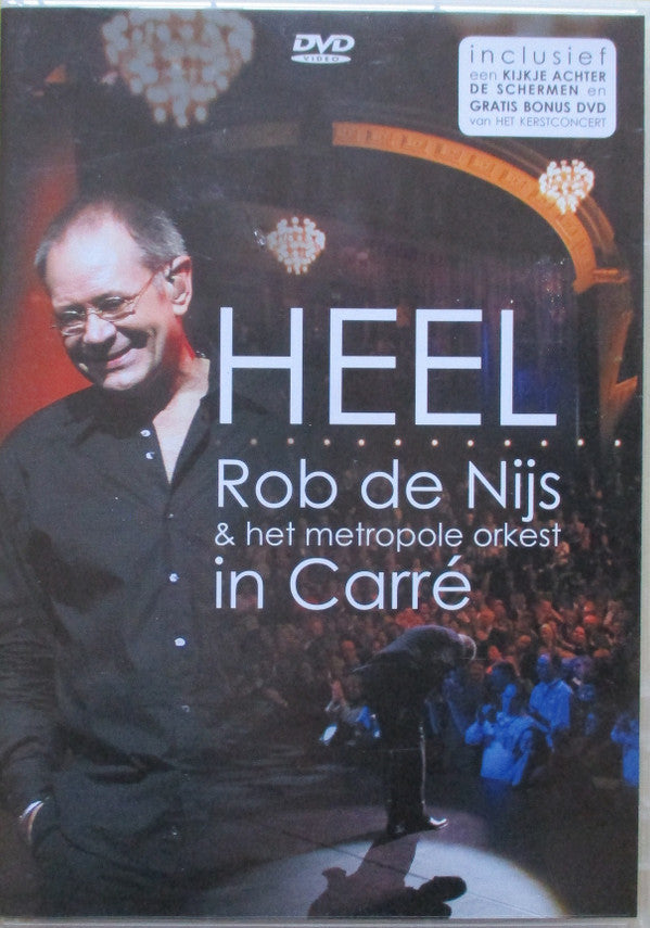 Rob de Nijs & Metropole Orchestra : Heel ... Rob de Nijs & Het Metropole Orkest In Carré (2xDVD-V, Album, S/Edition, PAL)
