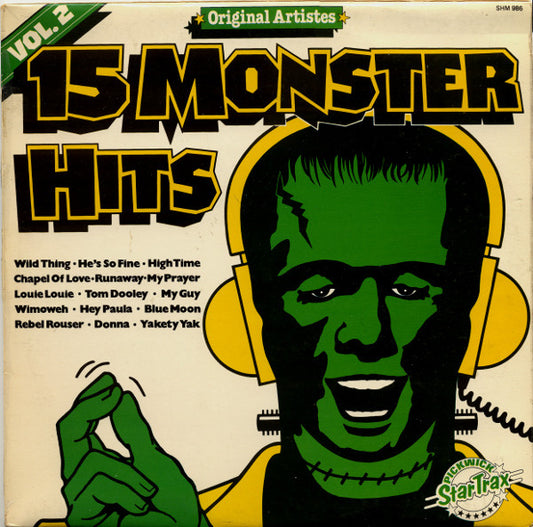 Various : 15 Monster Hits Vol. 2 (LP, Comp, Mono)