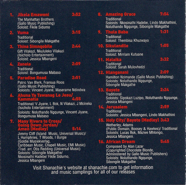 Soweto Gospel Choir : Voices From Heaven (CD, Album)