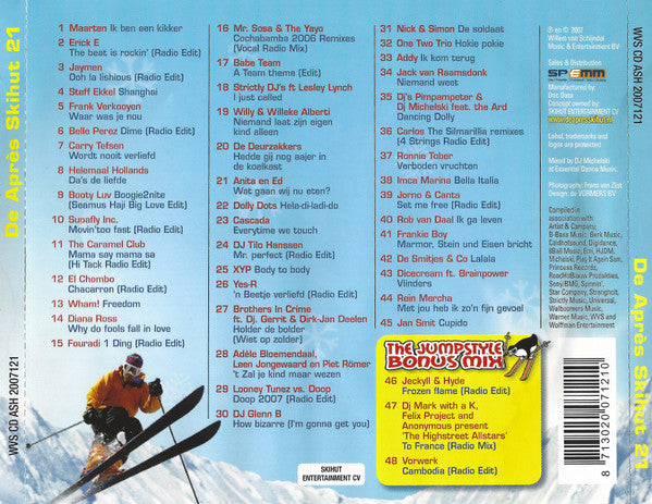 Various : De  Après Skihut 21 (CD, Comp, Mixed)