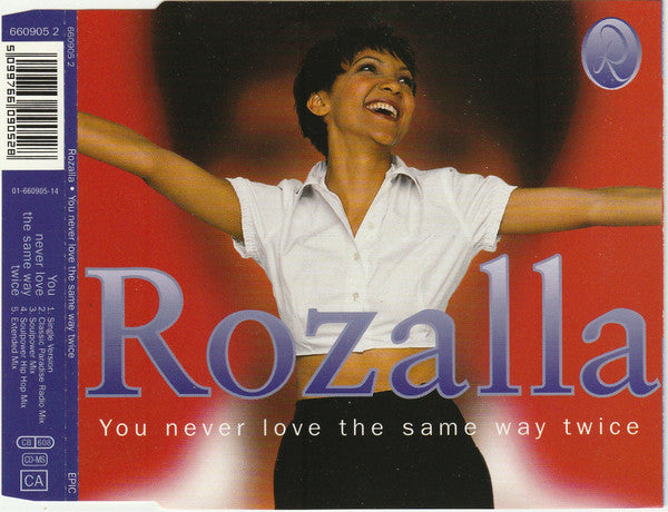 Rozalla : You Never Love The Same Way Twice (CD, Maxi, Single)