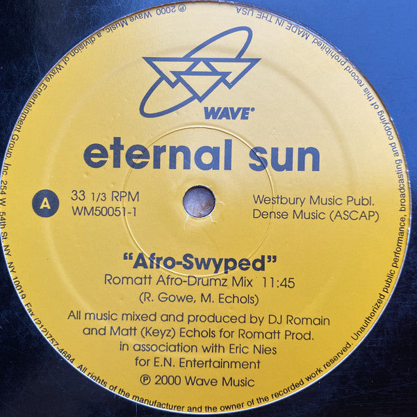 Eternal Sun : Afro-Swyped (12")