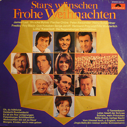 Various : Stars Wünschen Frohe Weihnachten (LP, Comp)