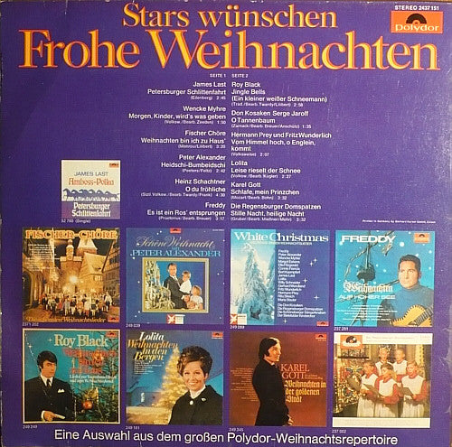 Various : Stars Wünschen Frohe Weihnachten (LP, Comp)