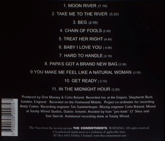 The Commitments And Friends (128) : Committed To Soul (CD, Album)