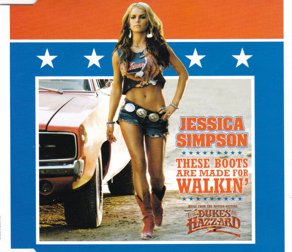 Jessica Simpson : These Boots Are Made For Walkin' (CD, Single, Enh)