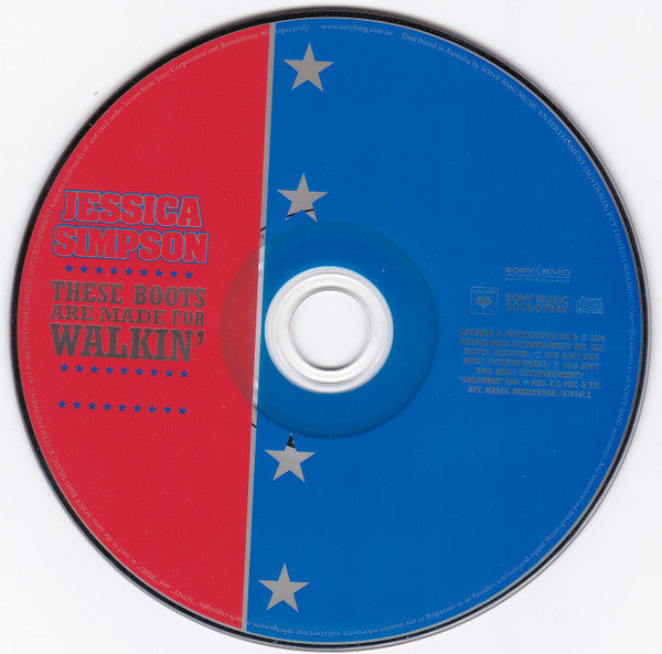 Jessica Simpson : These Boots Are Made For Walkin' (CD, Single, Enh)