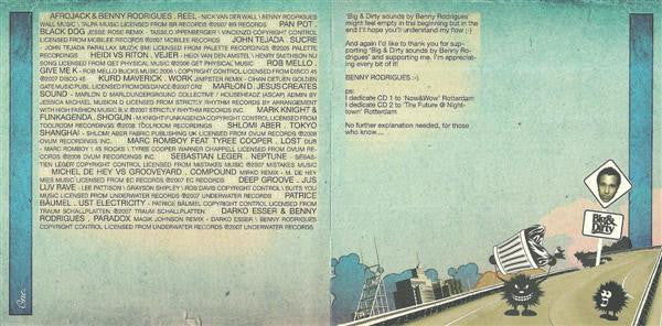 Benny Rodrigues : Big & Dirty Sounds By: Benny Rodrigues (2xCD, Comp, Mixed)