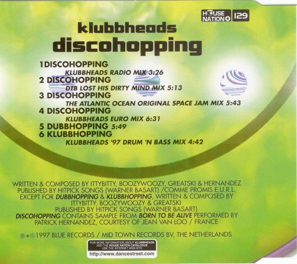 Klubbheads : Discohopping (CD, Maxi)