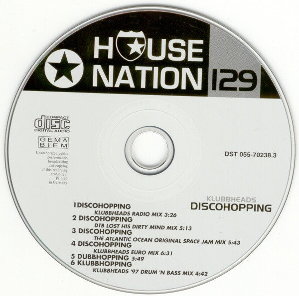 Klubbheads : Discohopping (CD, Maxi)