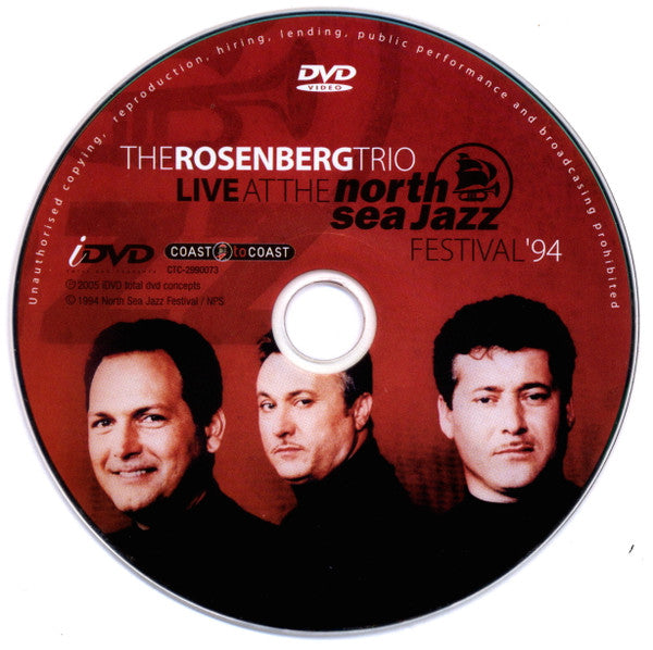 The Rosenberg Trio : Live At The North Sea Jazz Festival '94 (DVD-V, PAL)