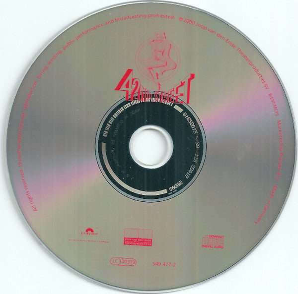 "42nd Street" Original Dutch Cast, Ensemble : 42nd Street (CD, Album)