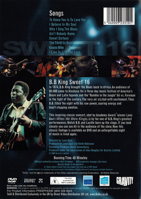 B.B. King : Sweet 16 (DVD-V, RE, PAL)