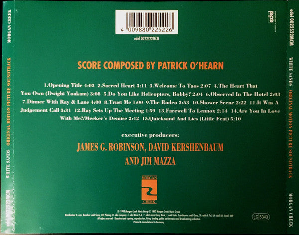 Patrick O'Hearn : White Sands (Original Motion Picture Soundtrack) (CD, Album)