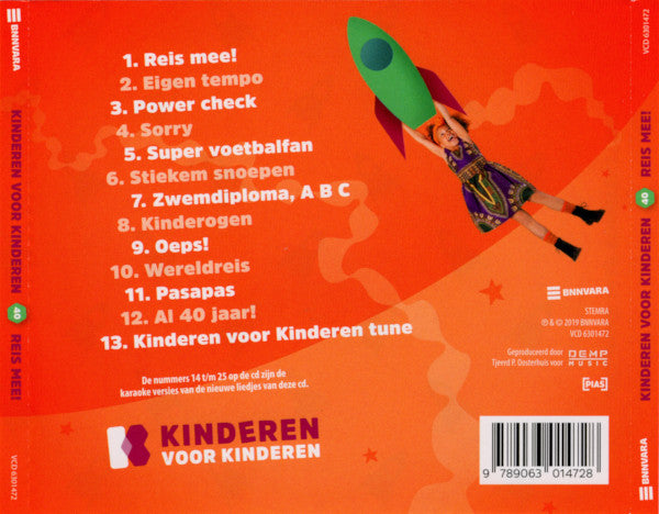 Kinderen voor Kinderen : 40 - Reis Mee! (CD, Album)