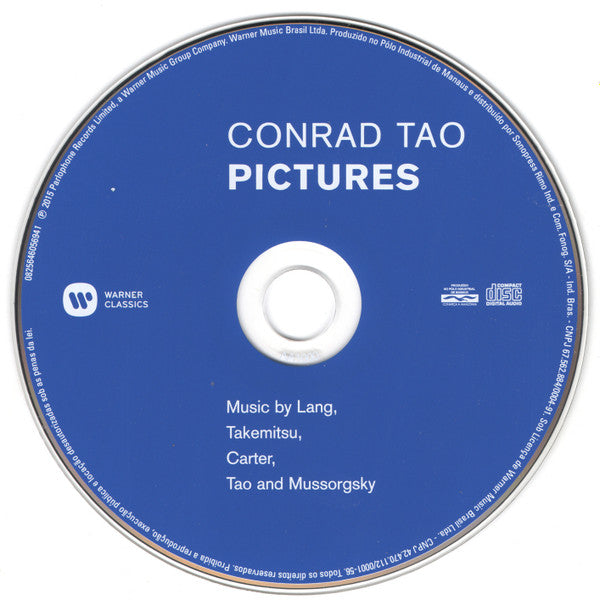 Conrad Tao : Pictures (CD, Album)