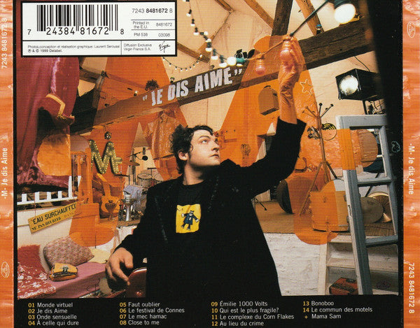 -M- : Je Dis Aime (CD, Album, RP)