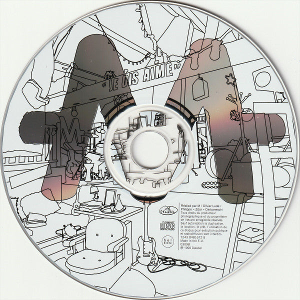 -M- : Je Dis Aime (CD, Album, RP)
