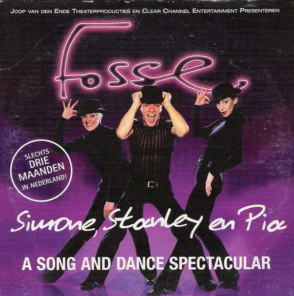 Simone Kleinsma, Stanley Burleson En Pia Douwes : Fosse - A Song And Dance Spectacular (CD, Single, Enh, Promo)