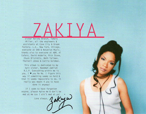 Zakiya : Zakiya (CD, Album)
