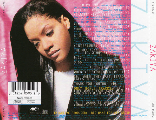 Zakiya : Zakiya (CD, Album)