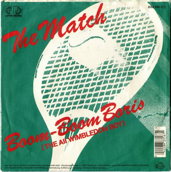 The Match : Boom-Boom Boris (The All Wimbledon Boy) (7", Single)