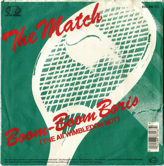 The Match : Boom-Boom Boris (The All Wimbledon Boy) (7", Single)