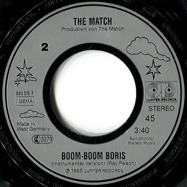 The Match : Boom-Boom Boris (The All Wimbledon Boy) (7", Single)