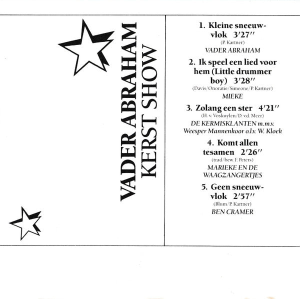Various : Vader Abraham Kerst Show (CD, Comp)