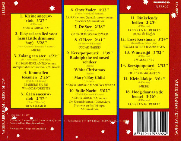 Various : Vader Abraham Kerst Show (CD, Comp)