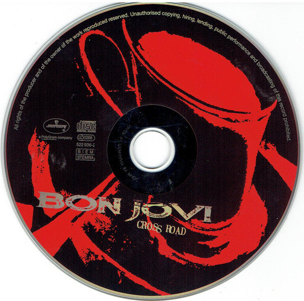 Bon Jovi : Cross Road (The Best Of Bon Jovi) (CD, Comp, PMD)