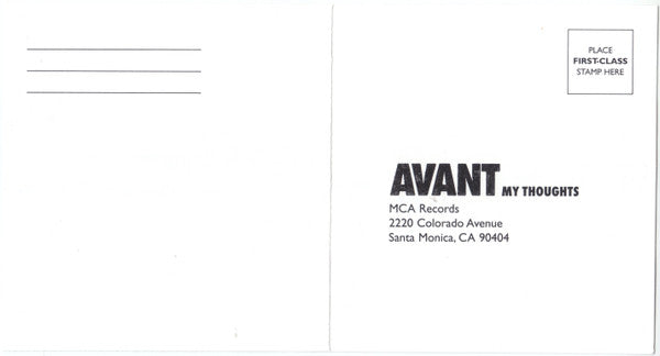 Avant (2) : My Thoughts (CD, Album, Enh)