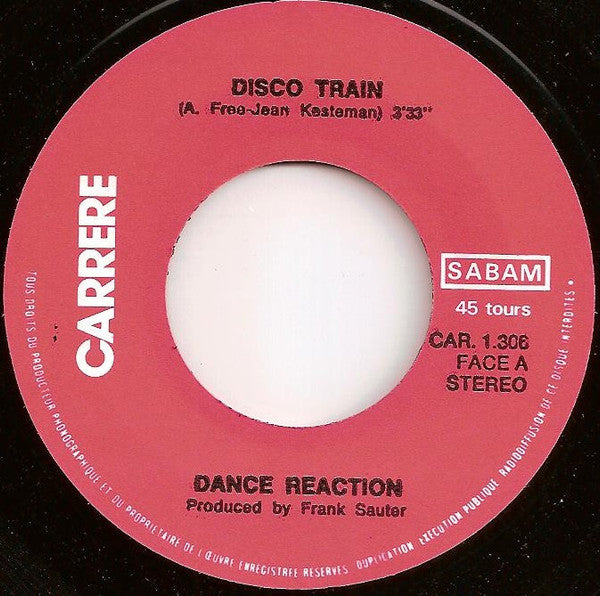 Dance Reaction : Disco Train (7", Single)