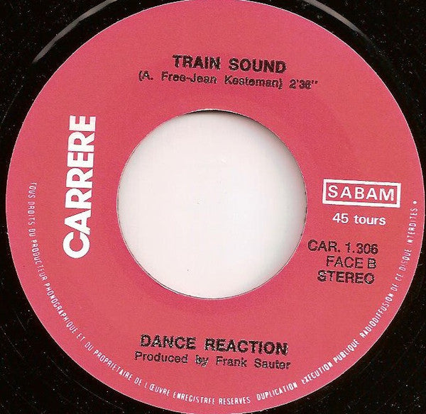Dance Reaction : Disco Train (7", Single)