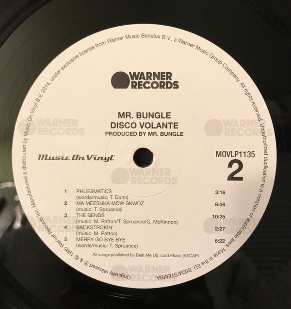 Mr. Bungle : Disco Volante (LP, Album, RE, RP, 180)