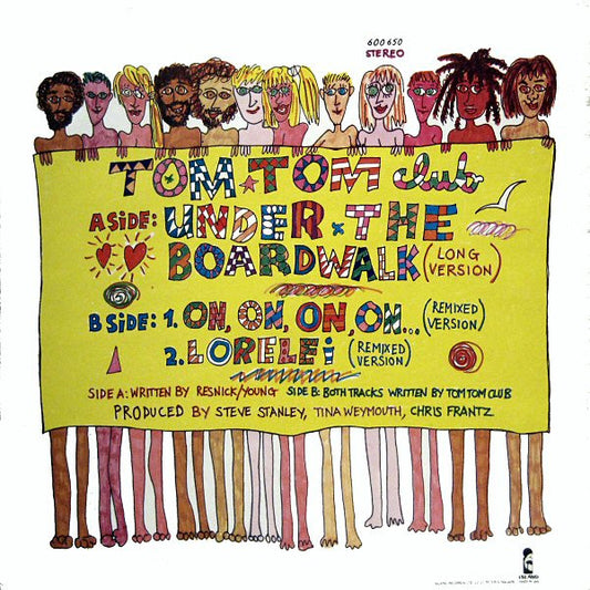 Tom Tom Club : Under The Boardwalk (12", Maxi)