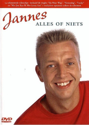 Jannes :  Alles Of Niets (DVD-V, PAL)