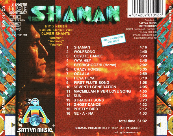 Various : Shaman (CD, Comp, Gol)