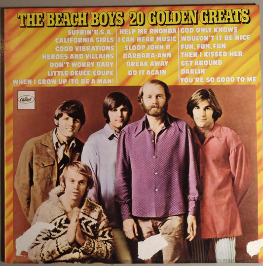 The Beach Boys : 20 Golden Greats (LP, Comp)