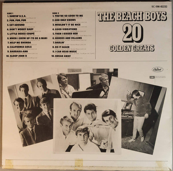 The Beach Boys : 20 Golden Greats (LP, Comp)