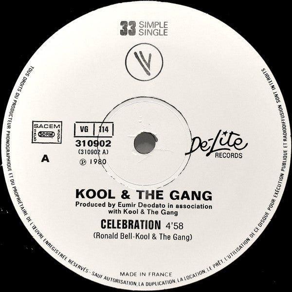 Kool & The Gang : Celebration (12", Single, Ltd)