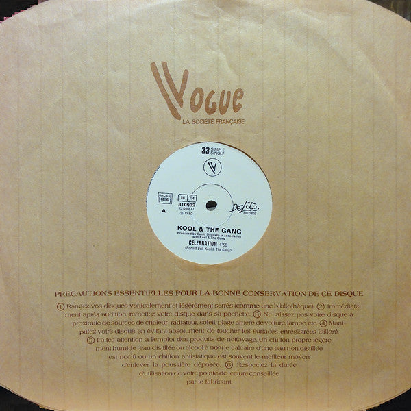 Kool & The Gang : Celebration (12", Single, Ltd)